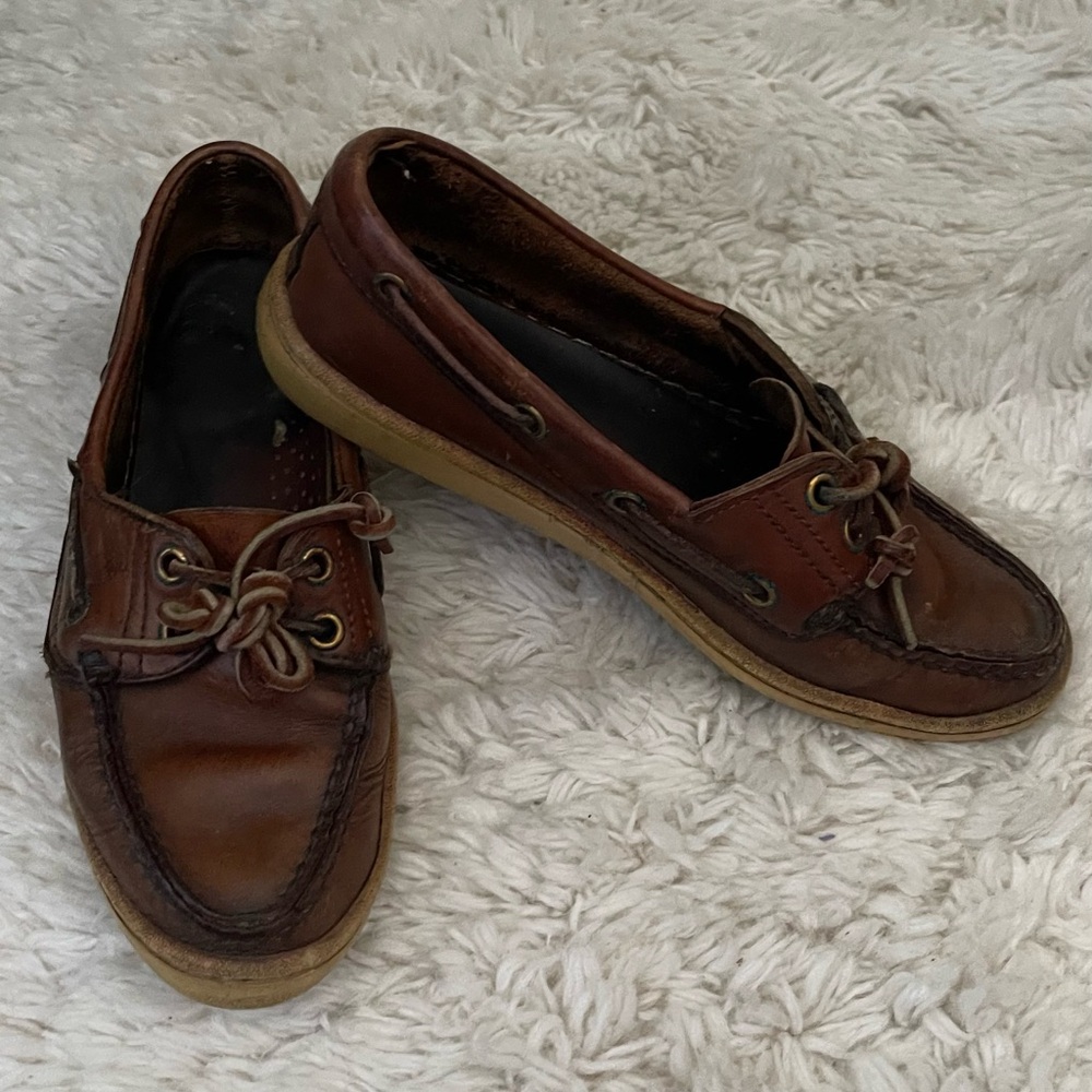 Timberland Rich Brown Two Eye Boat Shoes
